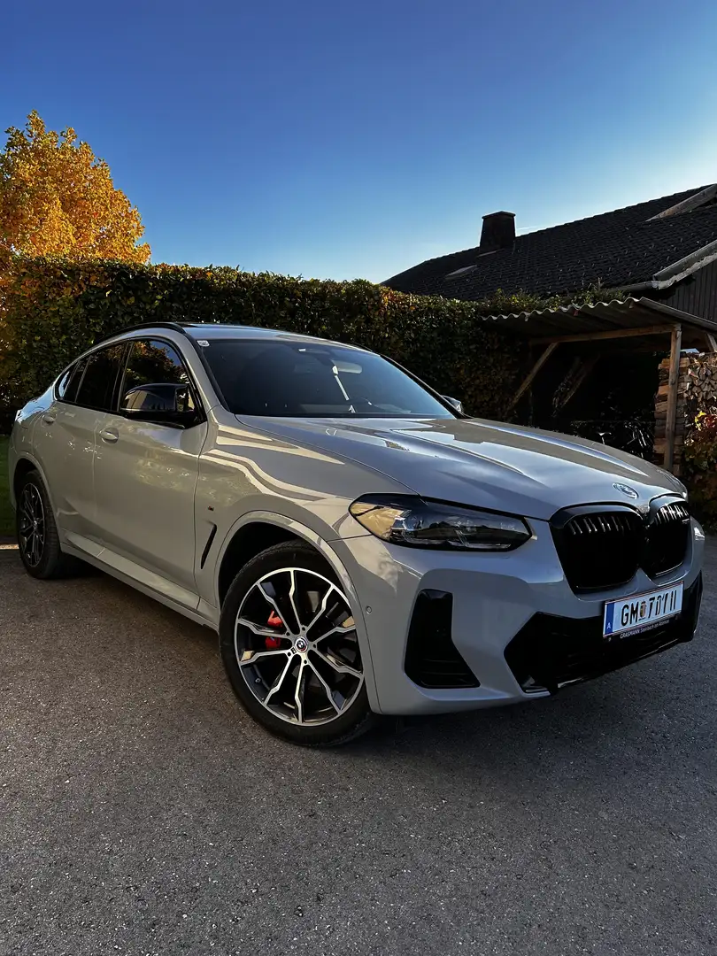 BMW X4 M M40d Aut. Grau - 1