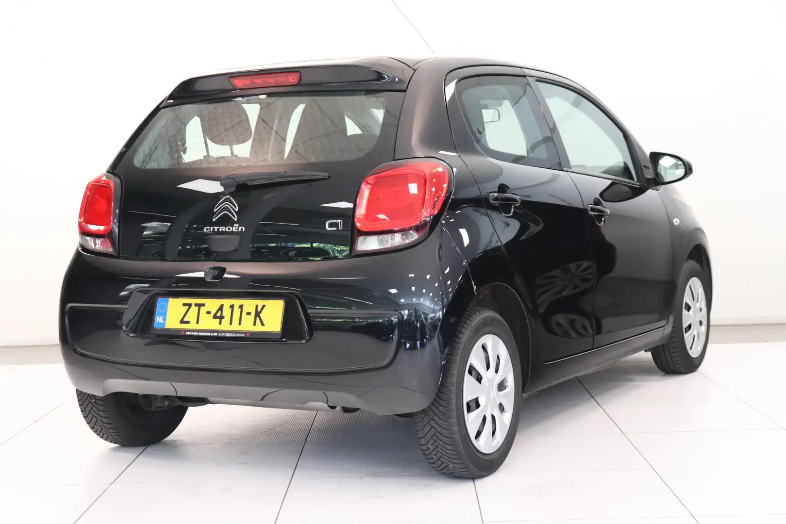Citroen C1 1.0 VTi Feel | Airco | Radio USB | Bluetooth | 5 D Zwart - 2