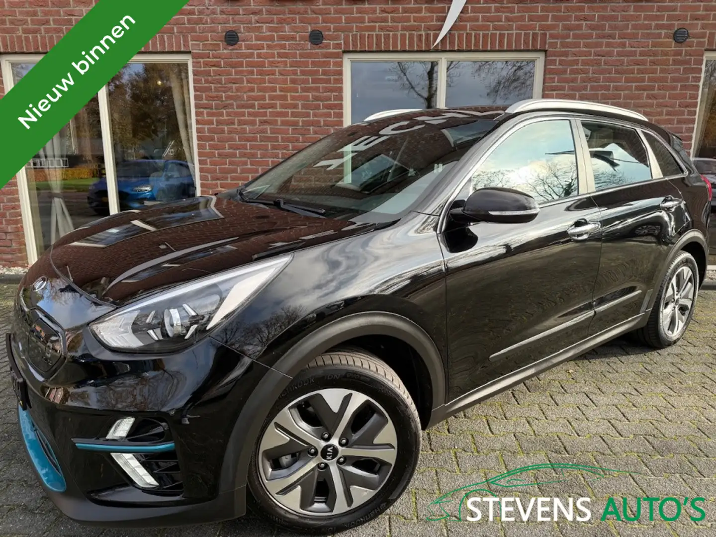 Kia e-Niro DynamicLine 64 kWh AFN.TREKHAAK / STOEL+STUUR VERW Noir - 1