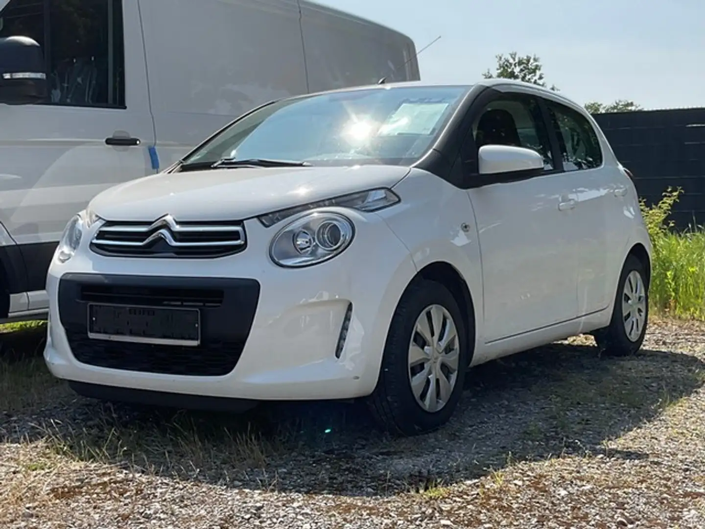 Citroen C1 Feel 1.0 VTi Audio-Klima-Paket 5-trg. 1. Hand Weiß - 2