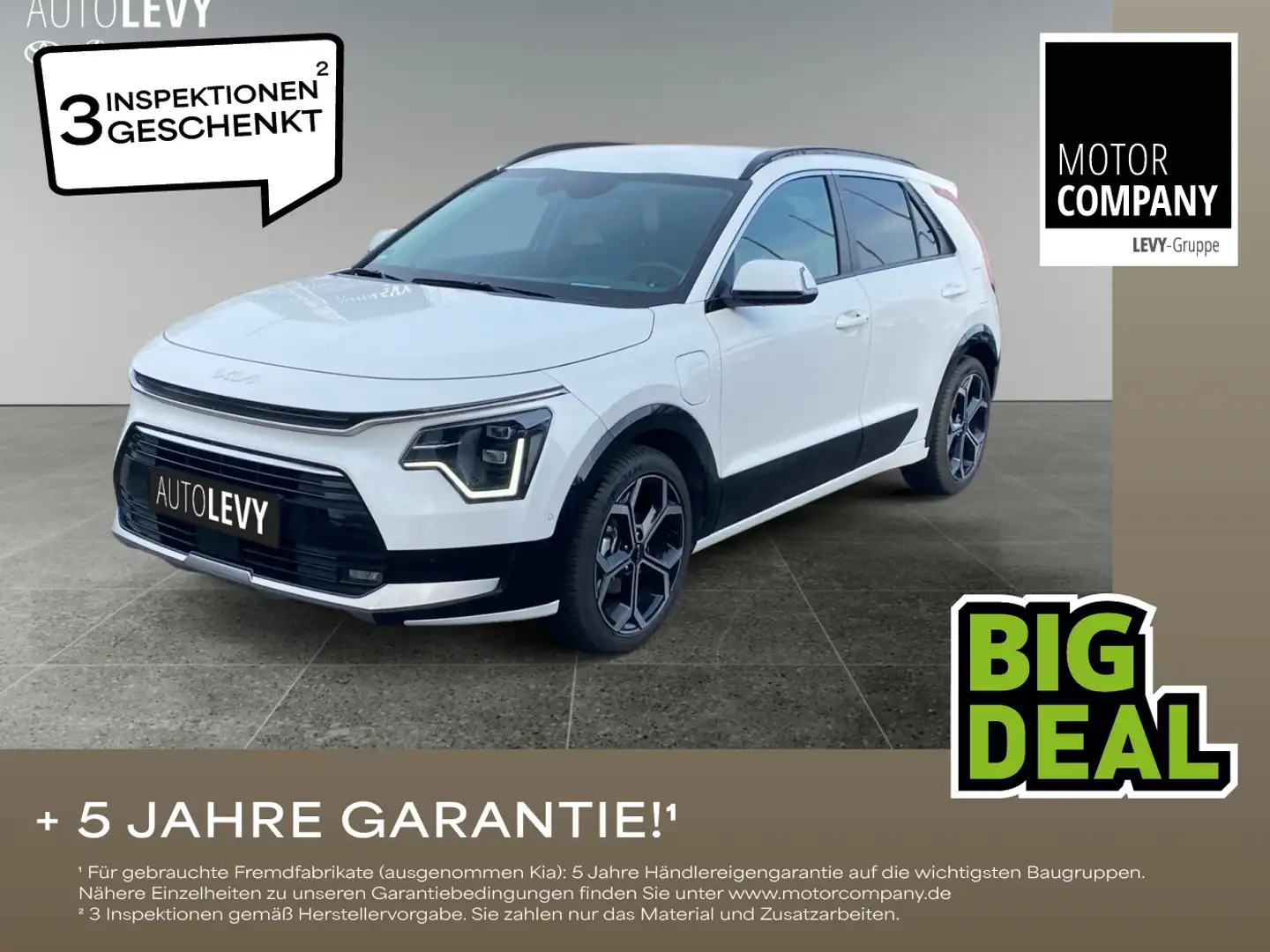 Kia Niro 1.6 Spirit *CARPLAY*AA*HARMAN KARDON* Wit - 1