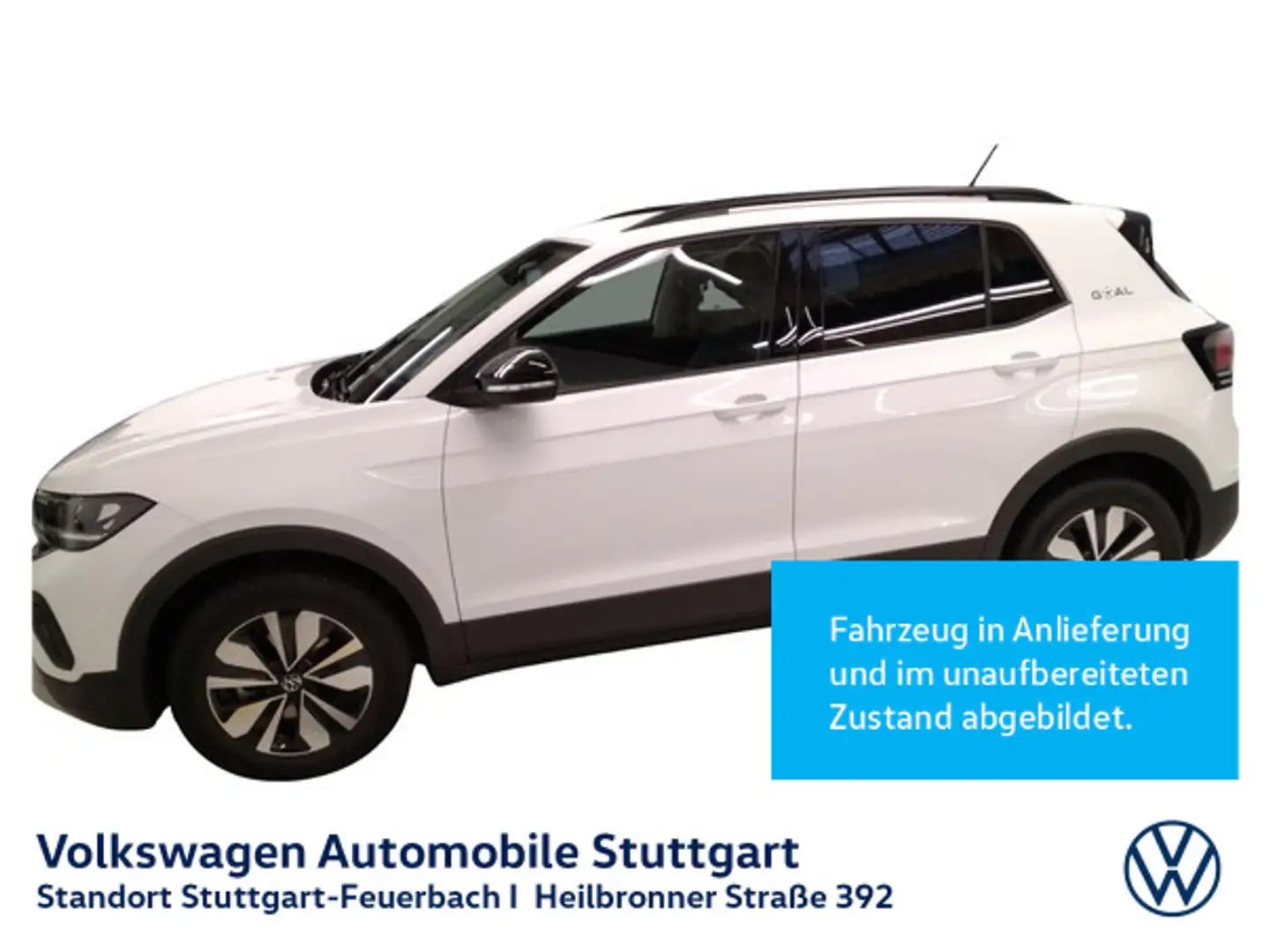 Volkswagen T-Cross Goal 1.0 TSI DSG Navi Tempomat Weiß - 2