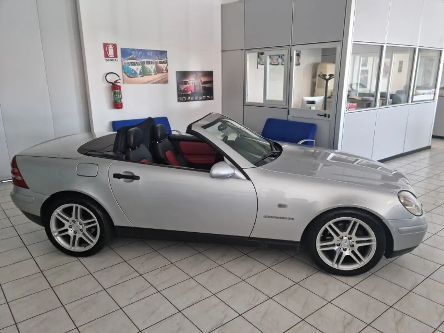 Mercedes-Benz SLK 200 SLK 200 cat Kompressor Argent - 1