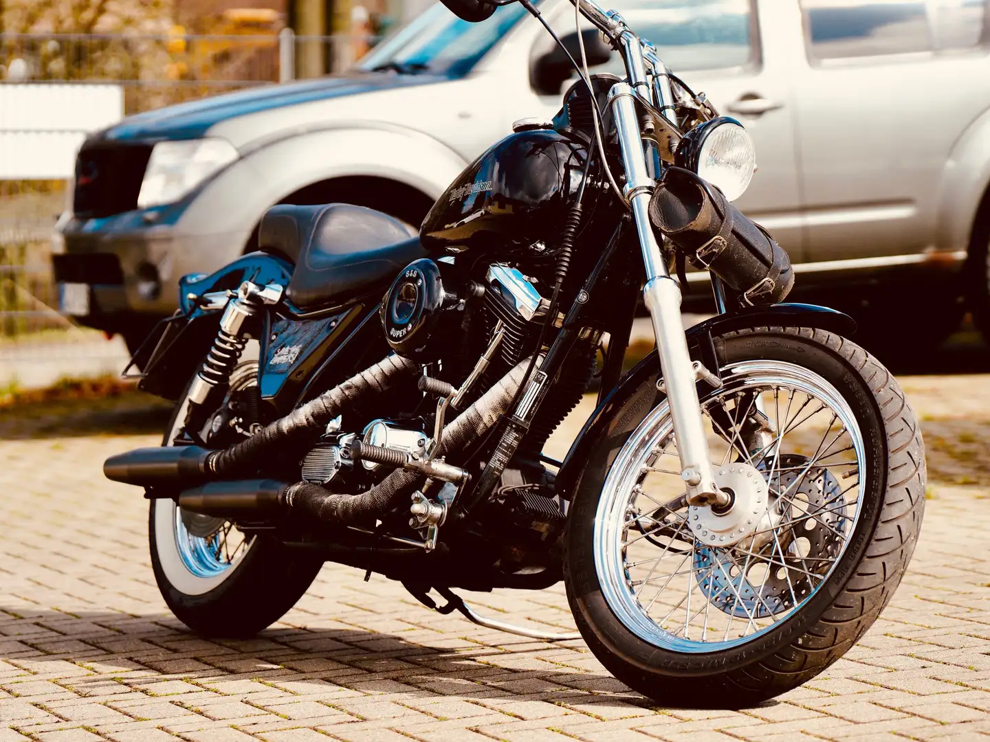 Harley-Davidson Dyna Low Rider ** FXR 1340 ** EVO DYNA ** S&S ** ***TÜV NEU*** Czarny - 1