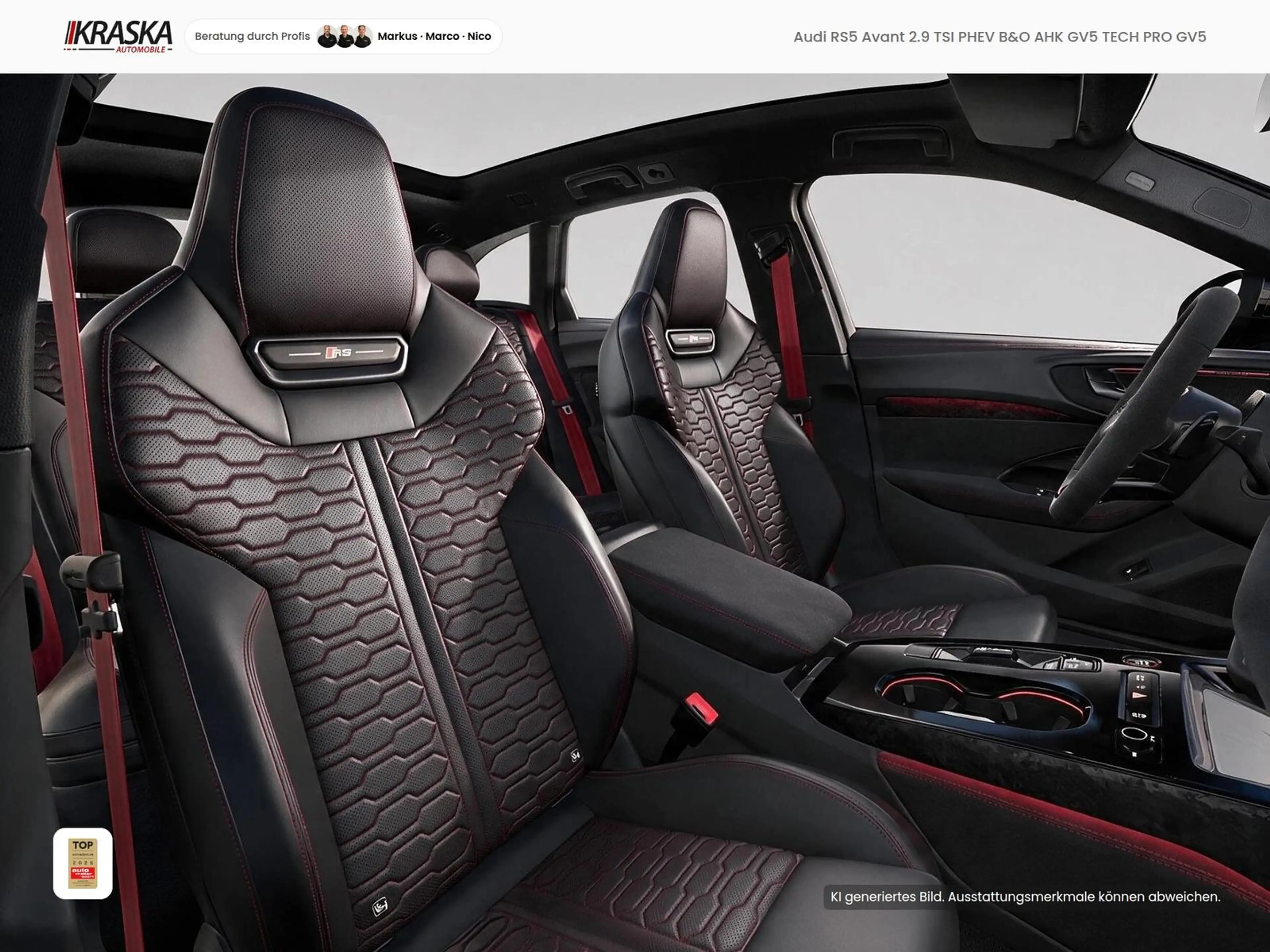 Audi RS5 Avant 2.9 TSI PHEV B&O AHK GV5 TECH PRO GV5 — photo 7