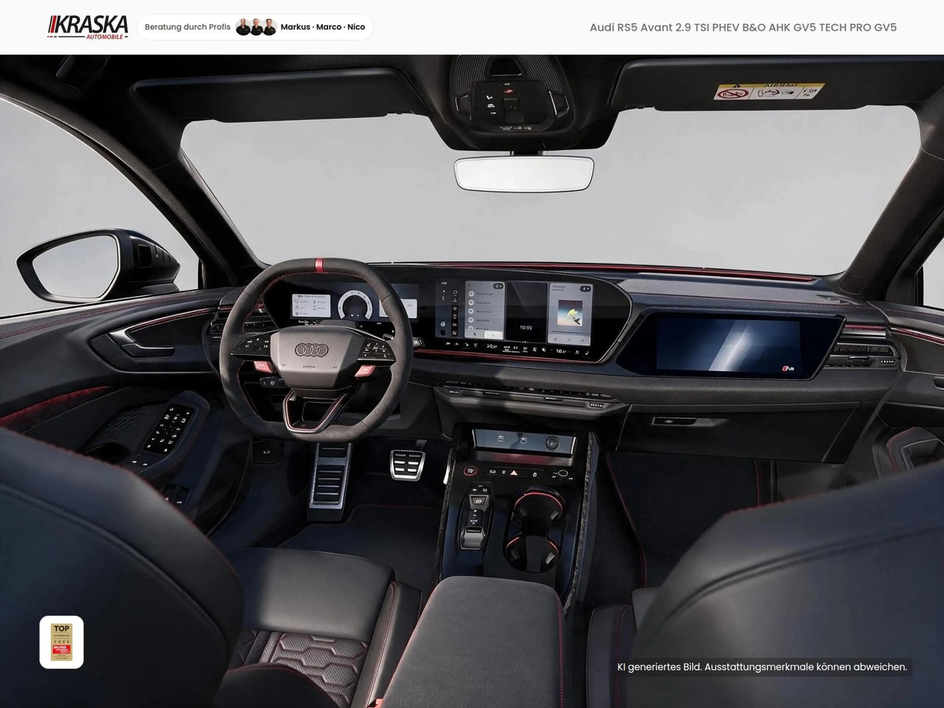 Audi RS5 Avant 2.9 TSI PHEV B&O AHK GV5 TECH PRO GV5 — photo 6