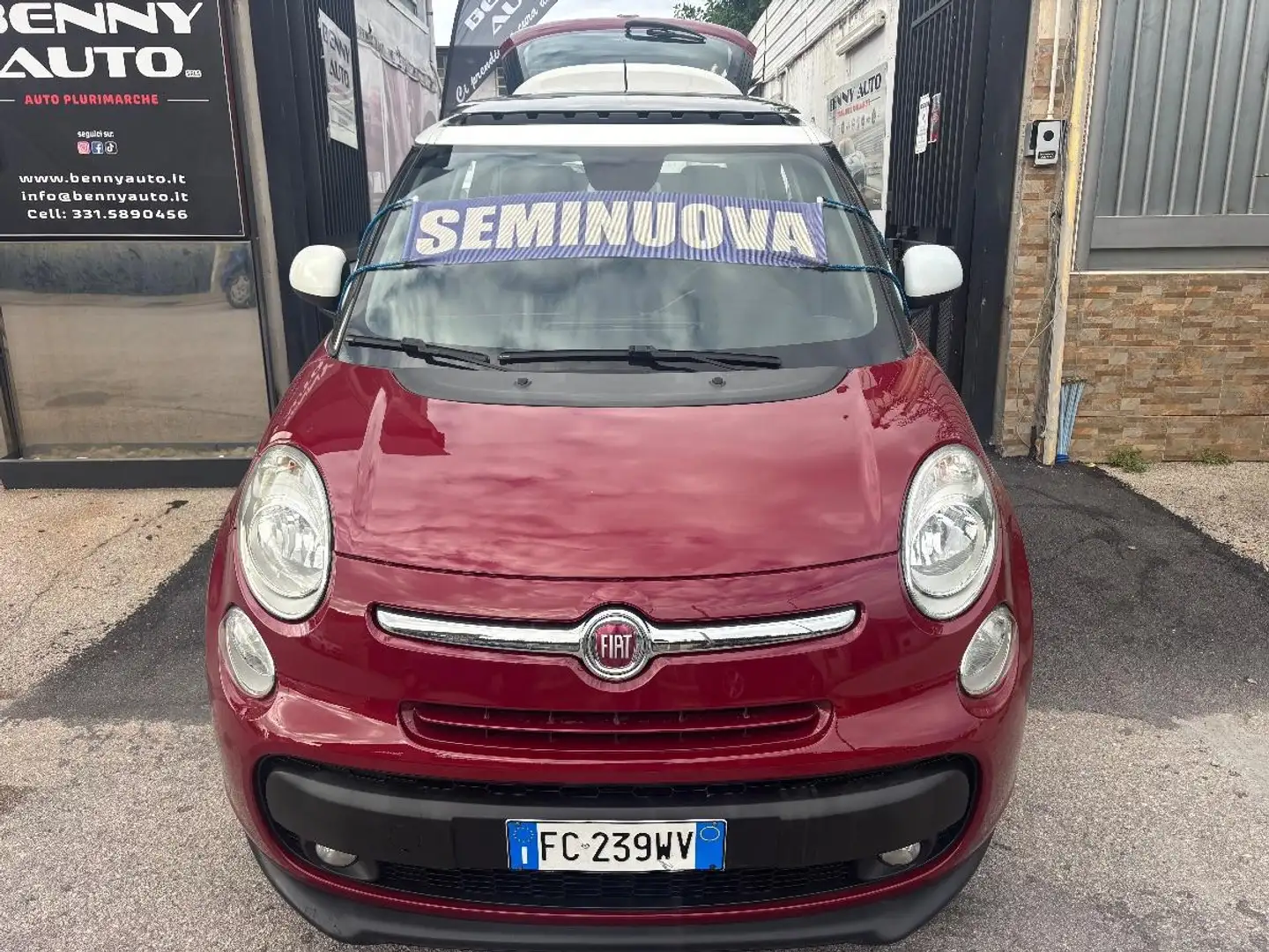 Fiat 500L 1.3 Multijet 95 CV Lounge Rosso - 1