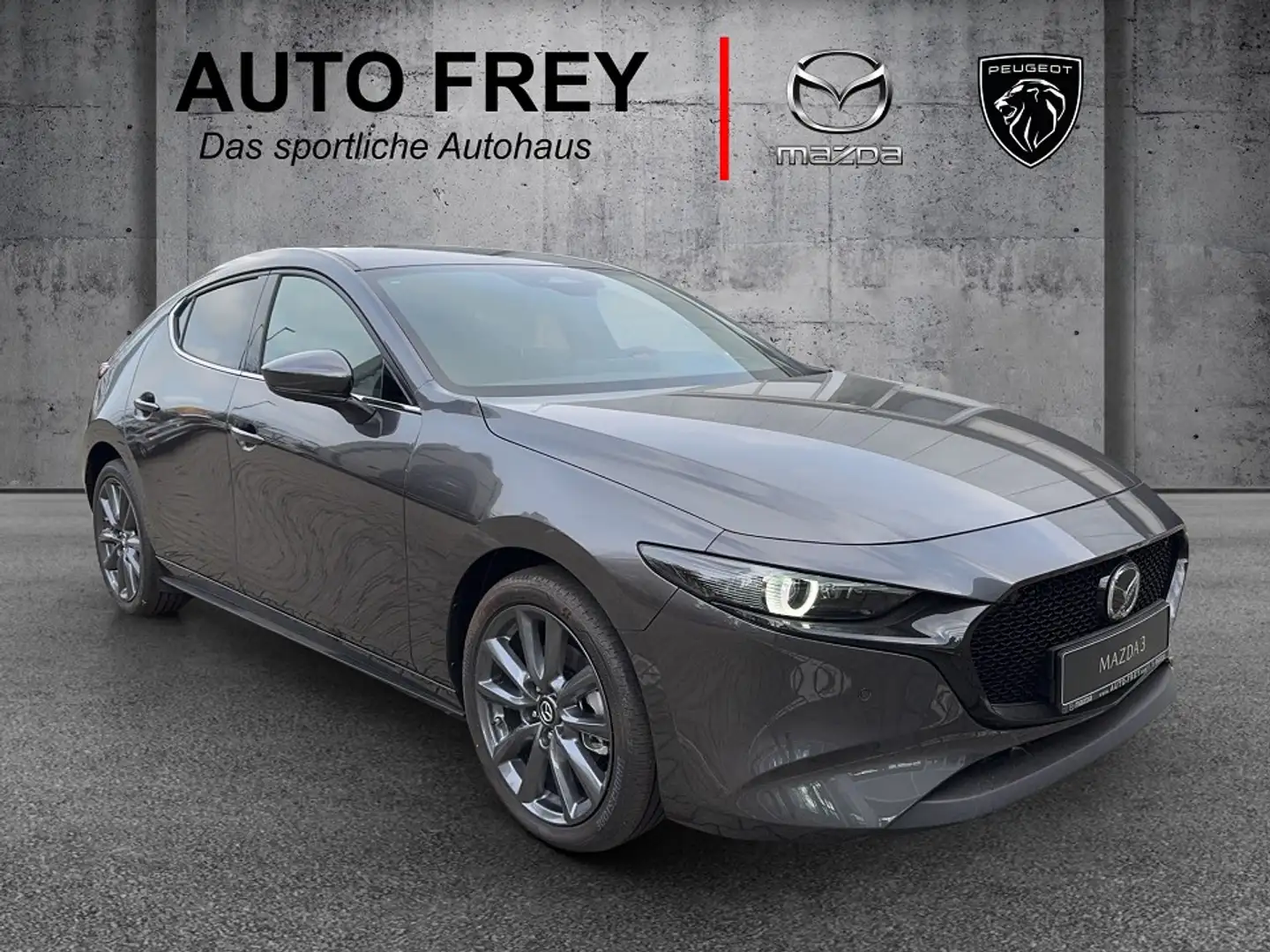 Mazda 3 Exclusive-Line Gris - 1