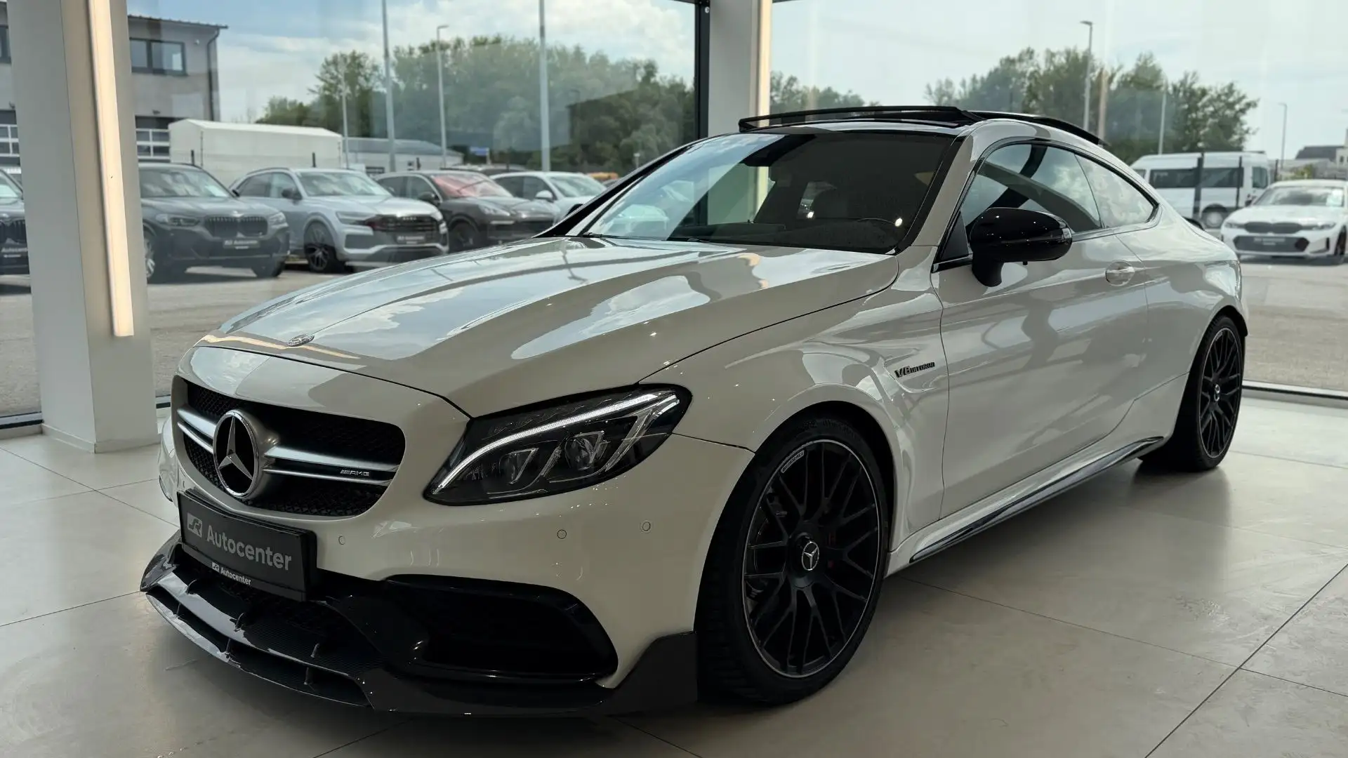 Mercedes-Benz C 63 AMG -Klasse Coupe (C205)    S Coupe Aut. Weiß - 1