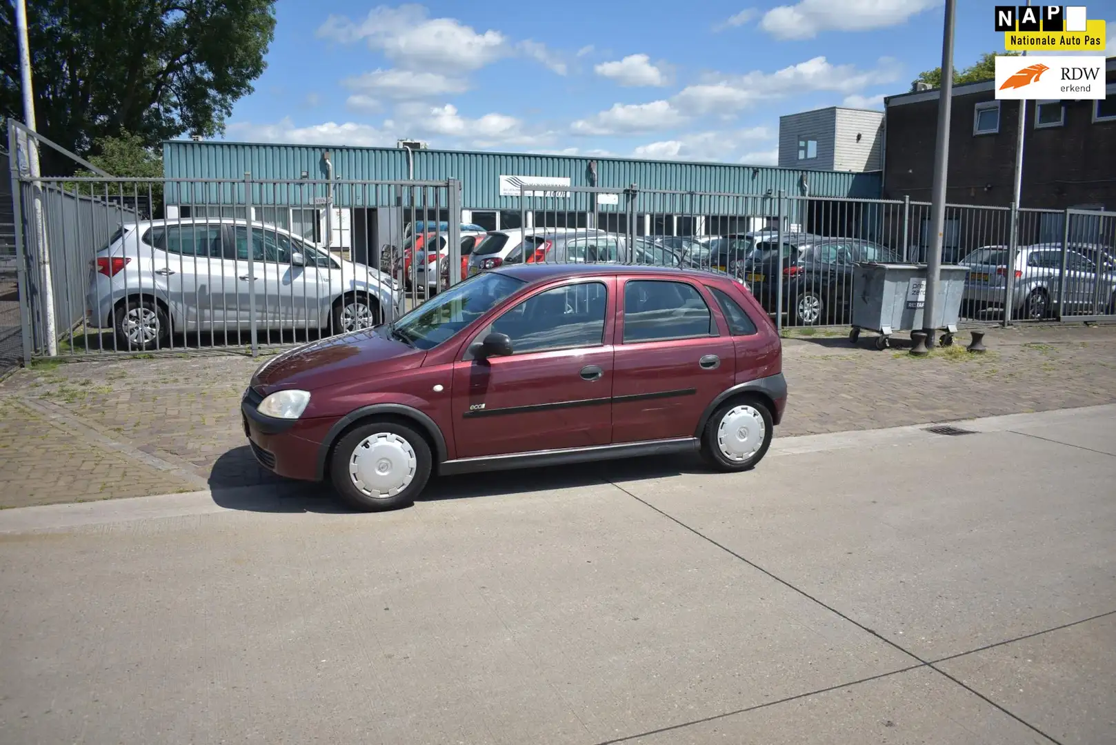 Opel Corsa 1.0-12V Comfort Easytronic Rouge - 1