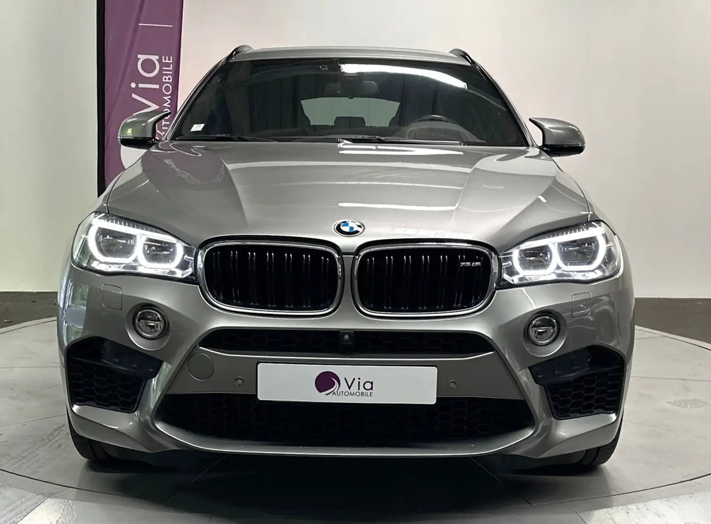 BMW X6 M 575 / Toit Ouvrant / Bang \u0026amp; Olufsen / Sièges Electriques Gris - 2