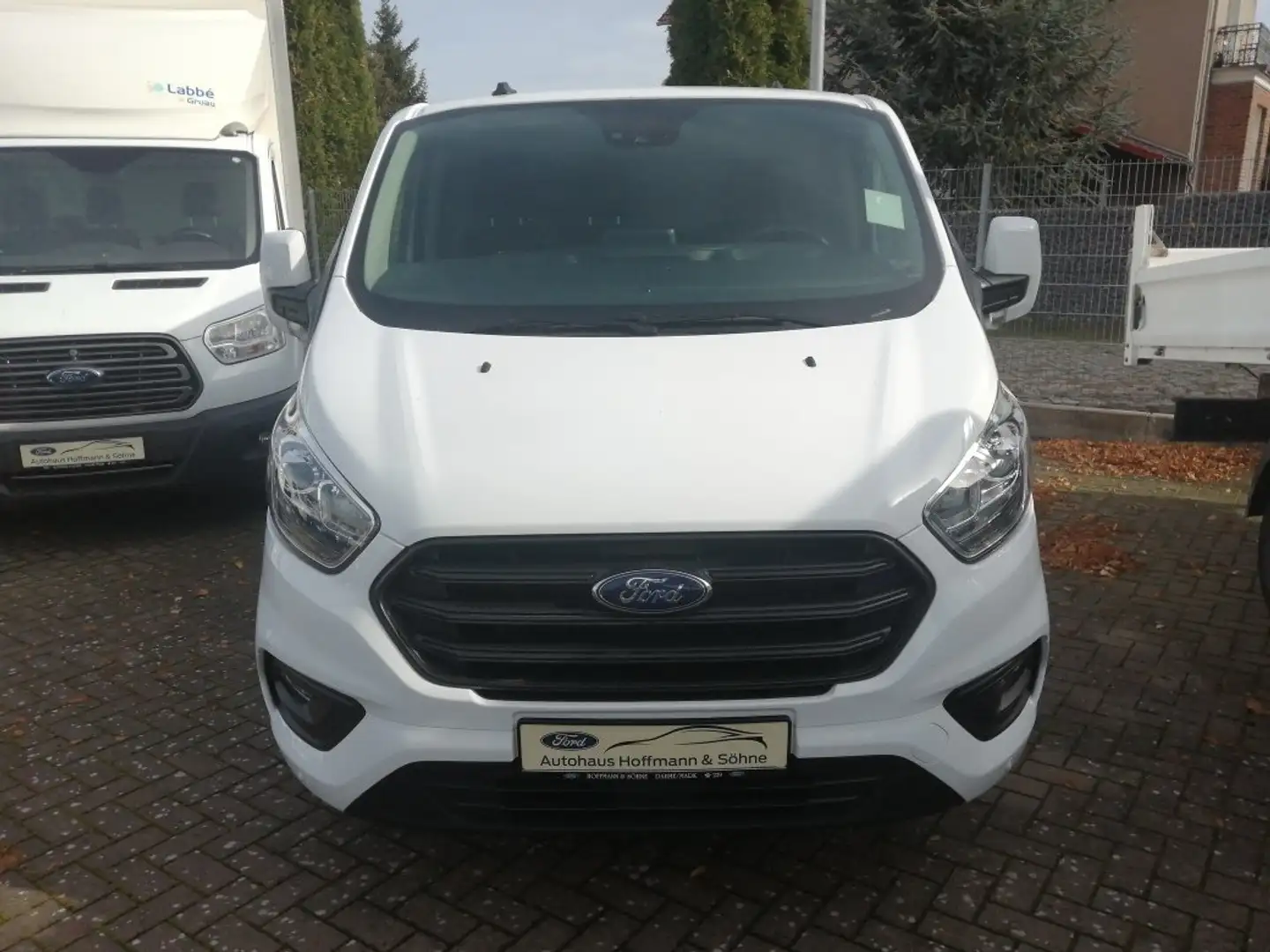 Ford Transit Custom 300 L1 Trend+AHK+LKW+GJR+neuer Motor! Weiß - 2