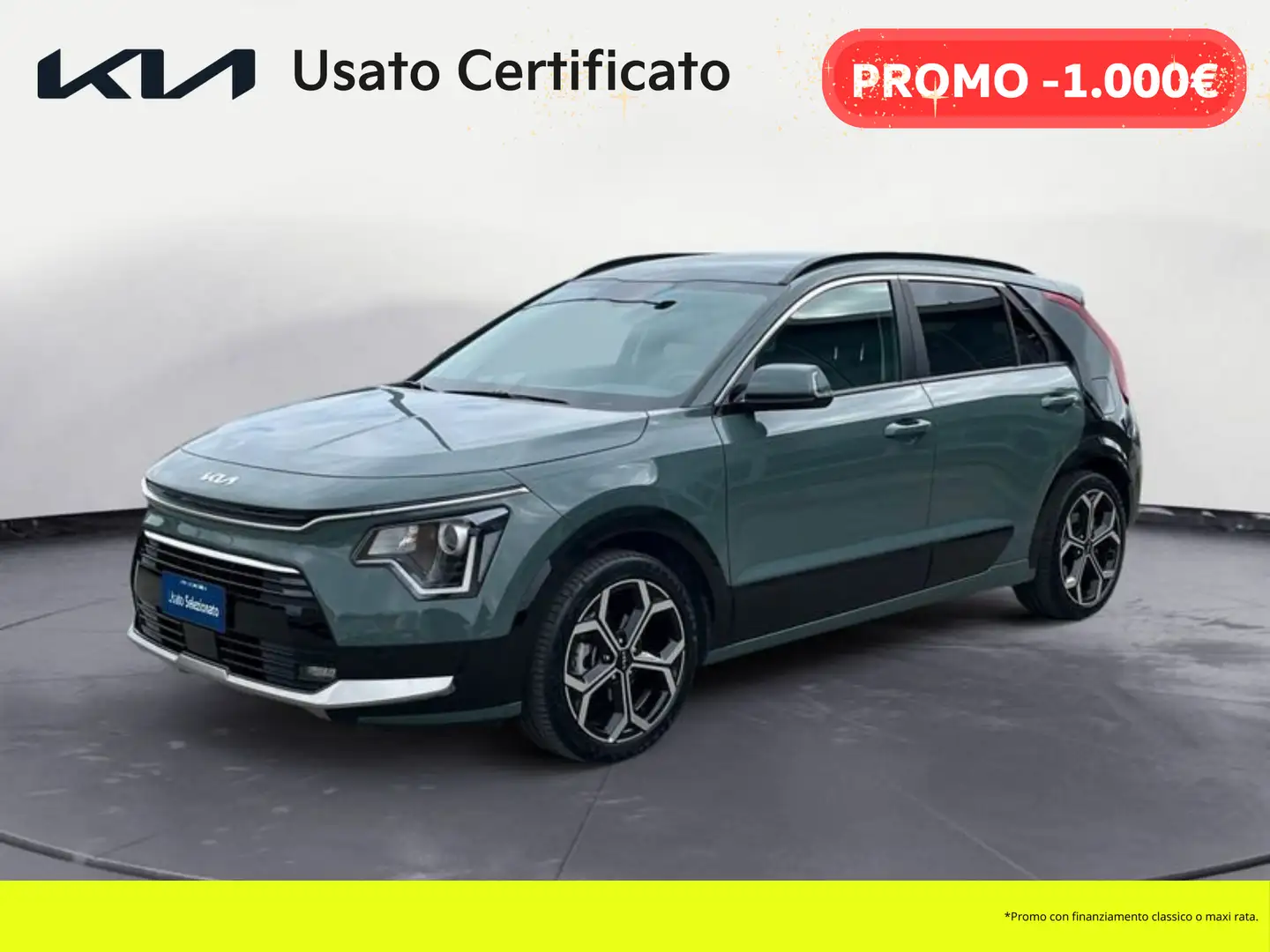 Kia Niro 1.6 GDi DCT HEV Style Zelená - 1