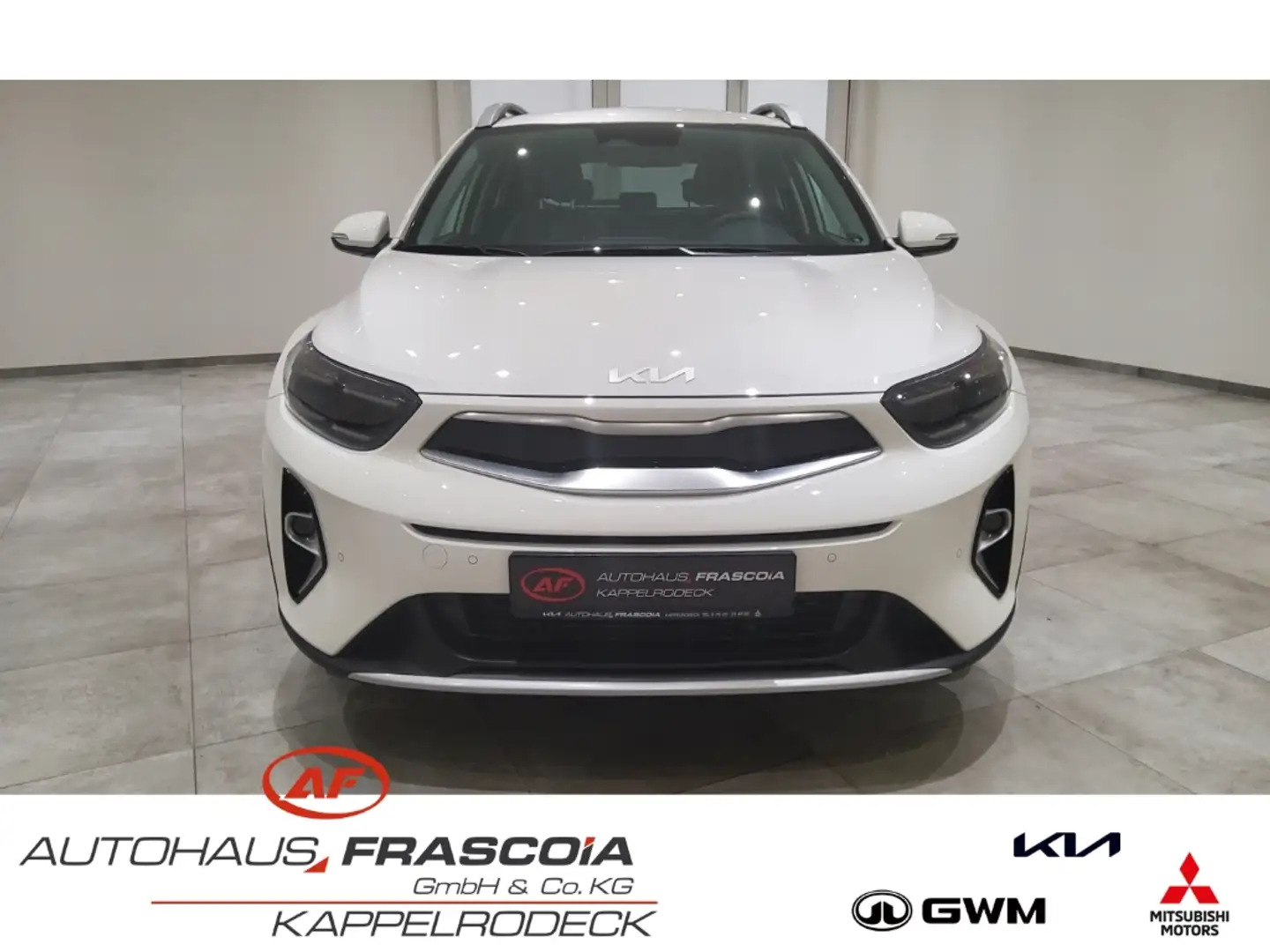 Kia Stonic Spirit 1.0 T-GDI Navi LED PDC Rückfahrkam Klimaaut Білий - 2