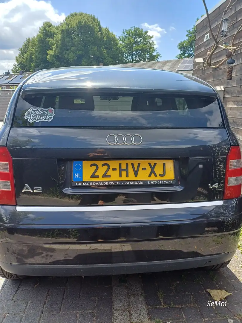 Audi A2 A2 1.4 Zwart - 2