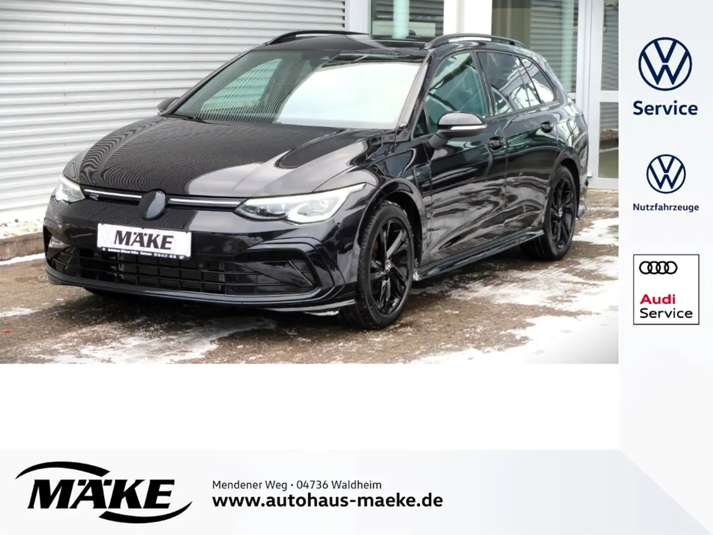Volkswagen Golf Variant 1.5 TSI, ACC, AHK, LED-Plus, Digitales Cockpit Pro Schwarz - 1