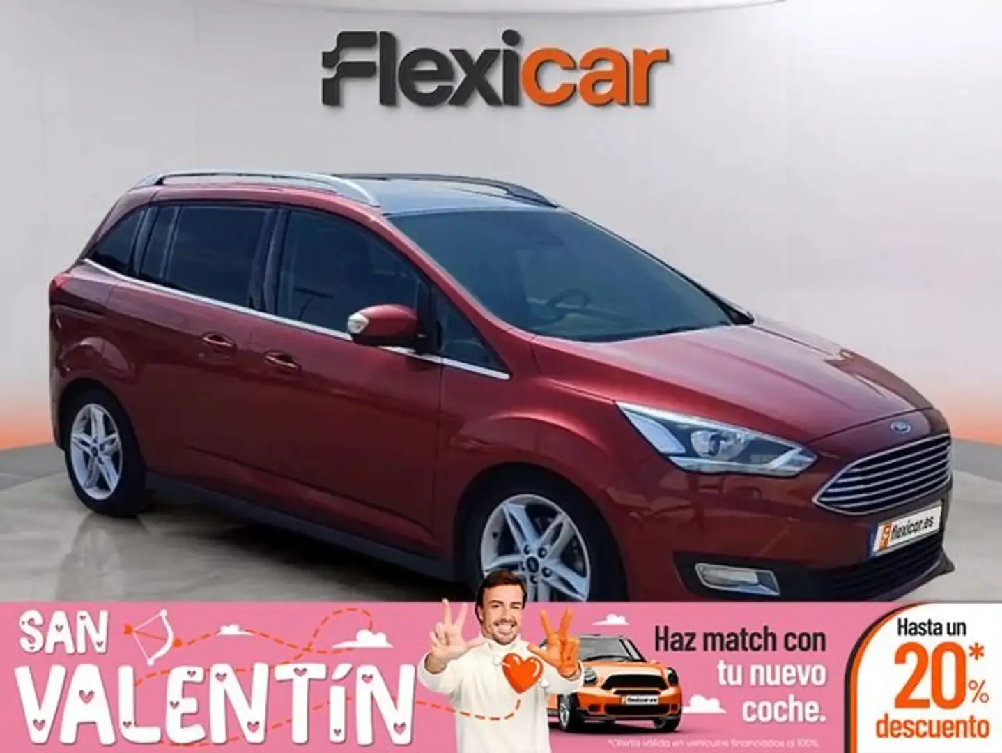 Ford C-Max 1.0 EcoBoost 125CV Titanium Rouge - 1