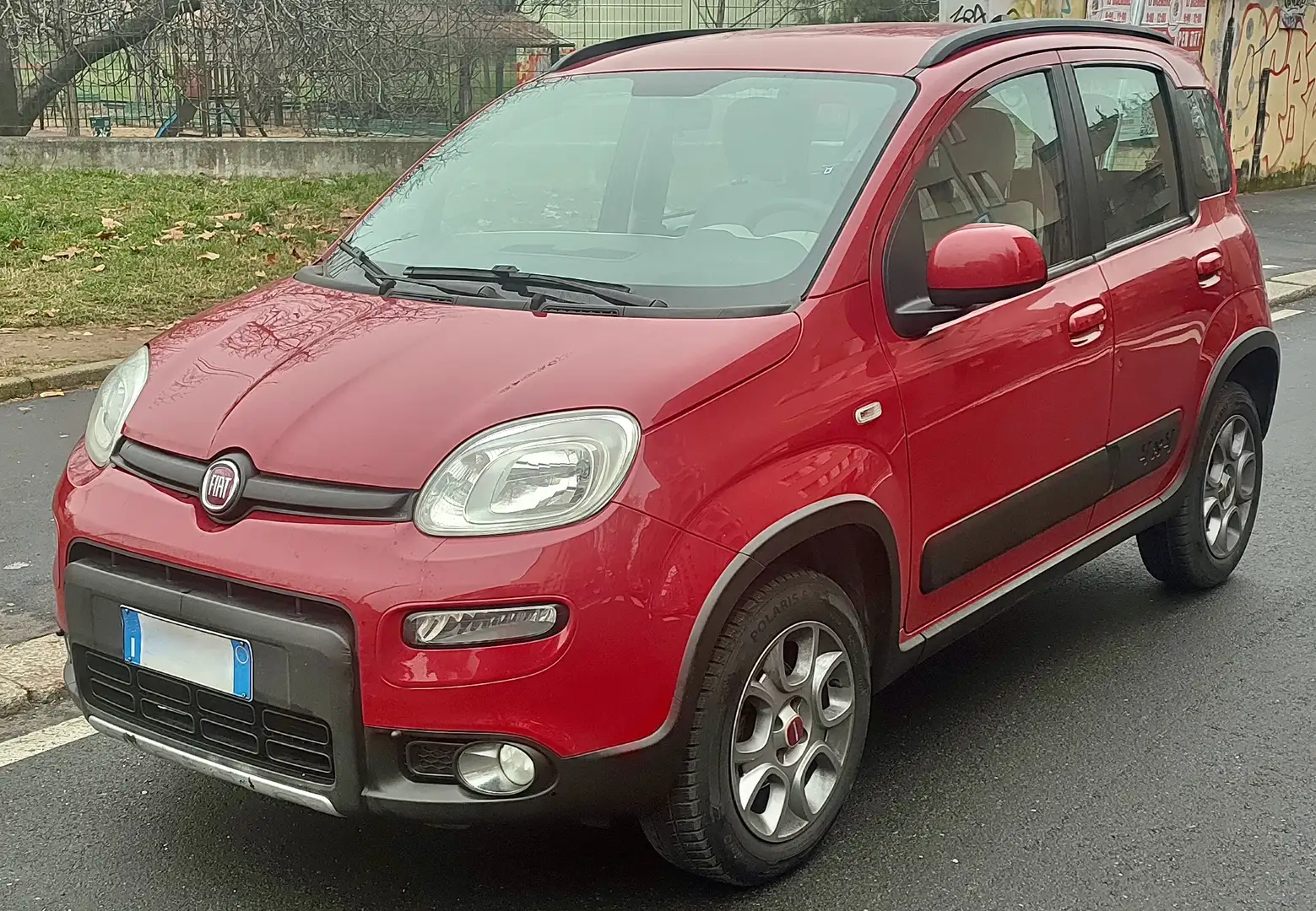 Fiat Panda III 4x4 1.3 mjt 16v 4x4 75cv E5+ Rouge - 1