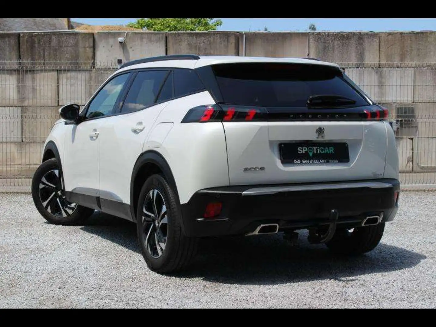 Peugeot 2008 Allure-GPS-CAMERA-TREKH-EAT8 Blanc - 2