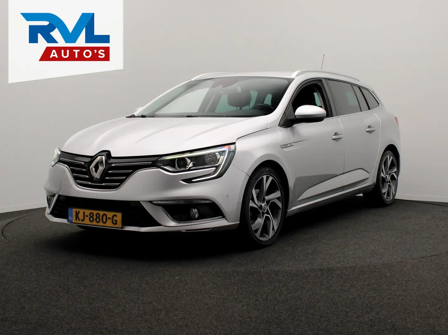 Renault Megane Estate 1.2 TCe Bose Trekhaak Camera Origineel NL Grijs - 1