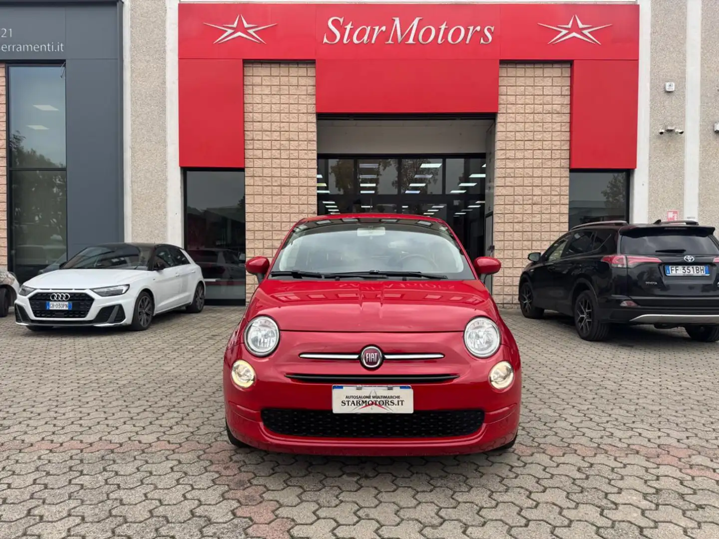 Fiat 500 1.2 Lounge Ok NeoPatentati Rosso - 1