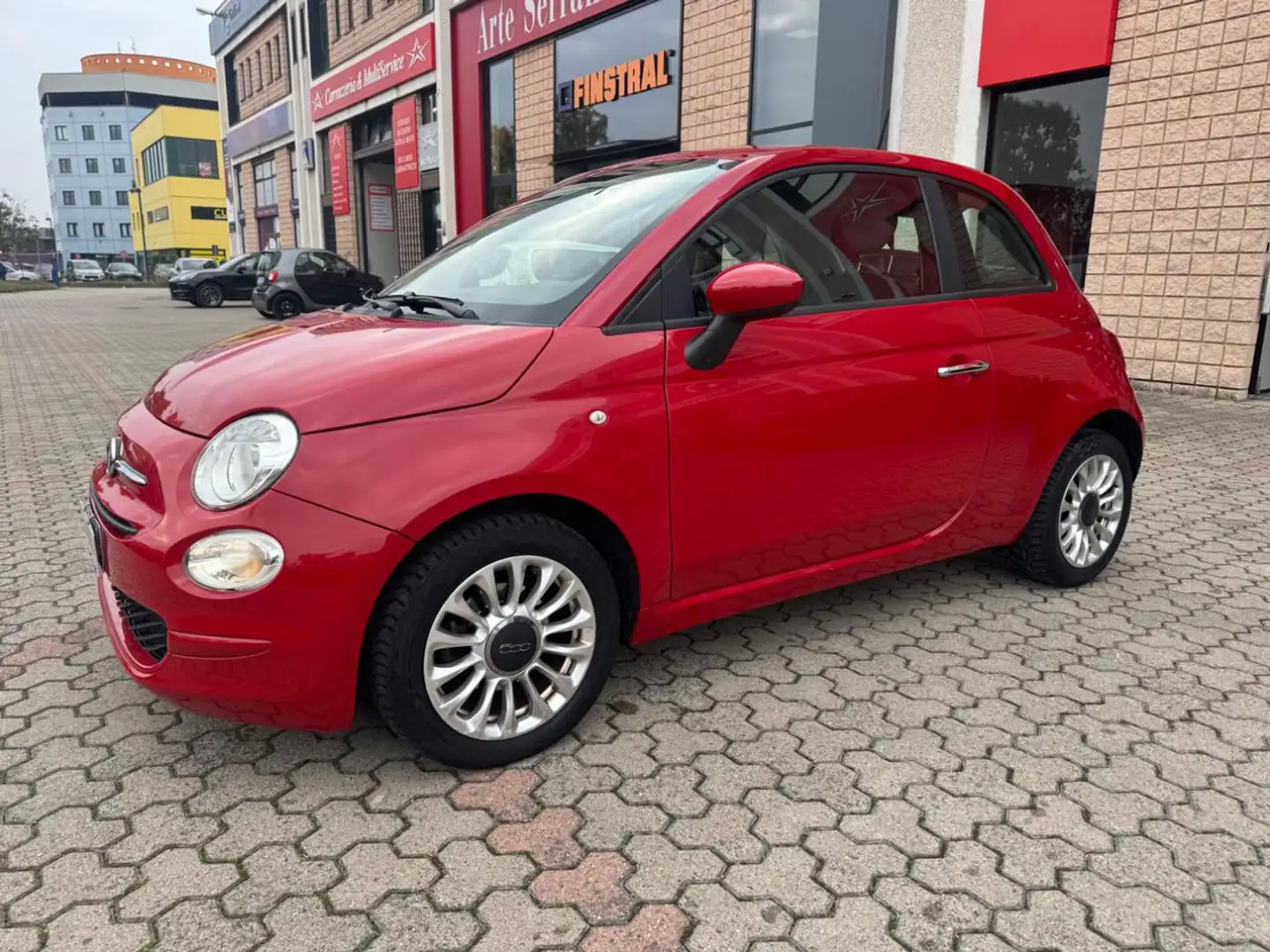 Fiat 500 1.2 Lounge Ok NeoPatentati Rouge - 2