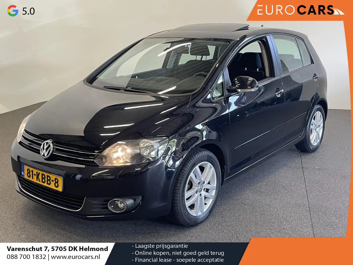 Volkswagen Golf Plus 1.4 TSI Highline Automaat Schuifdak Navigatie Park Zwart - 1