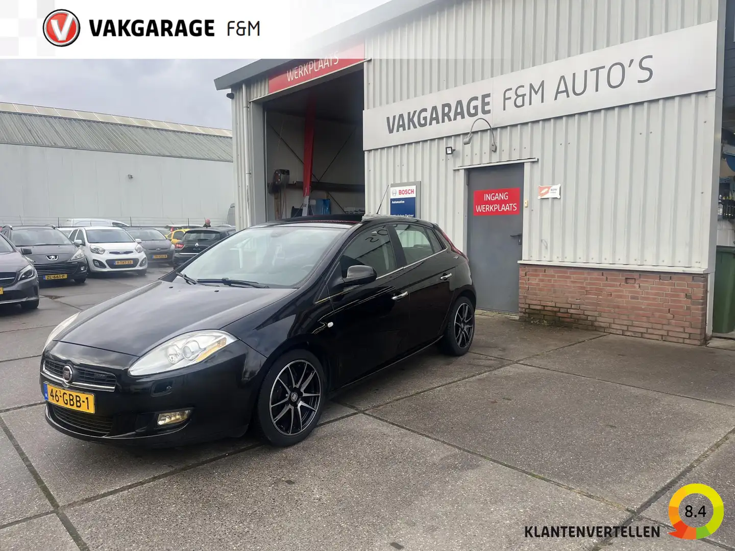 Fiat Bravo 1.4 T-Jet Emotion Zwart - 1