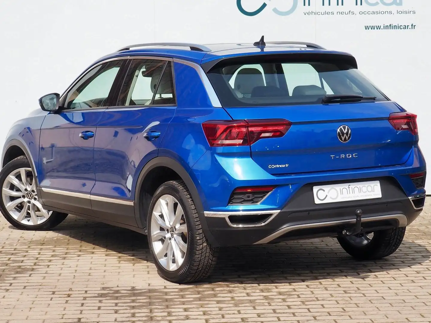 Volkswagen T-Roc 2.0 TDI 150 DSG7 Carat Exclusive + T.Pano + Attel. Bleu - 2