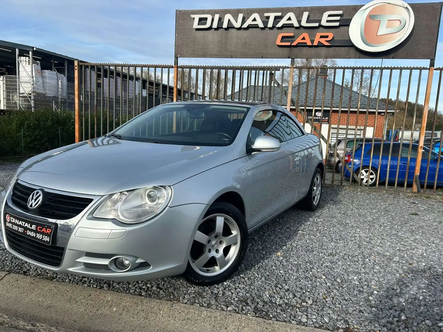 Volkswagen Eos Eos 2.0i FSI -  LEZ BXL 12/2029 - Prete a immat Argento - 2