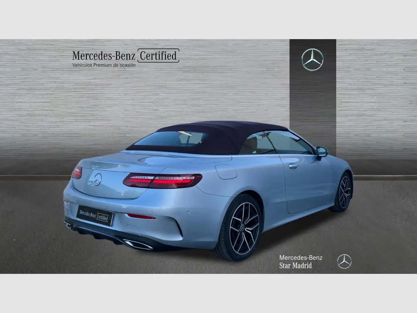 Mercedes-Benz E 220 Cabrio 220d 4Matic Plateado - 2