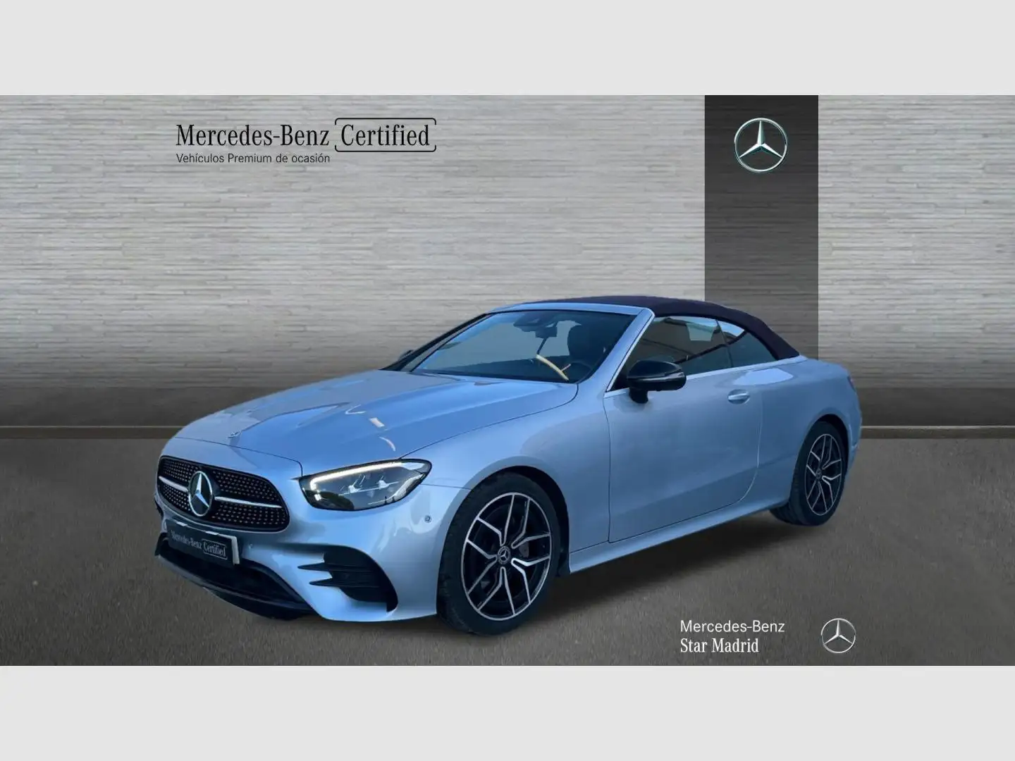 Mercedes-Benz E 220 Cabrio 220d 4Matic Plateado - 1