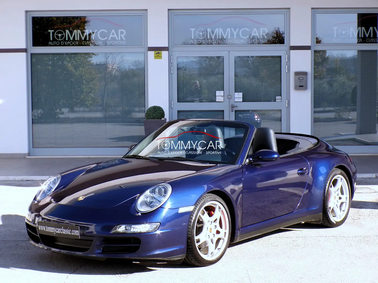 Porsche 911 997 Carrera 4S Cabrio Manuale 86000 km C07 Tagl.CP Blau - 1