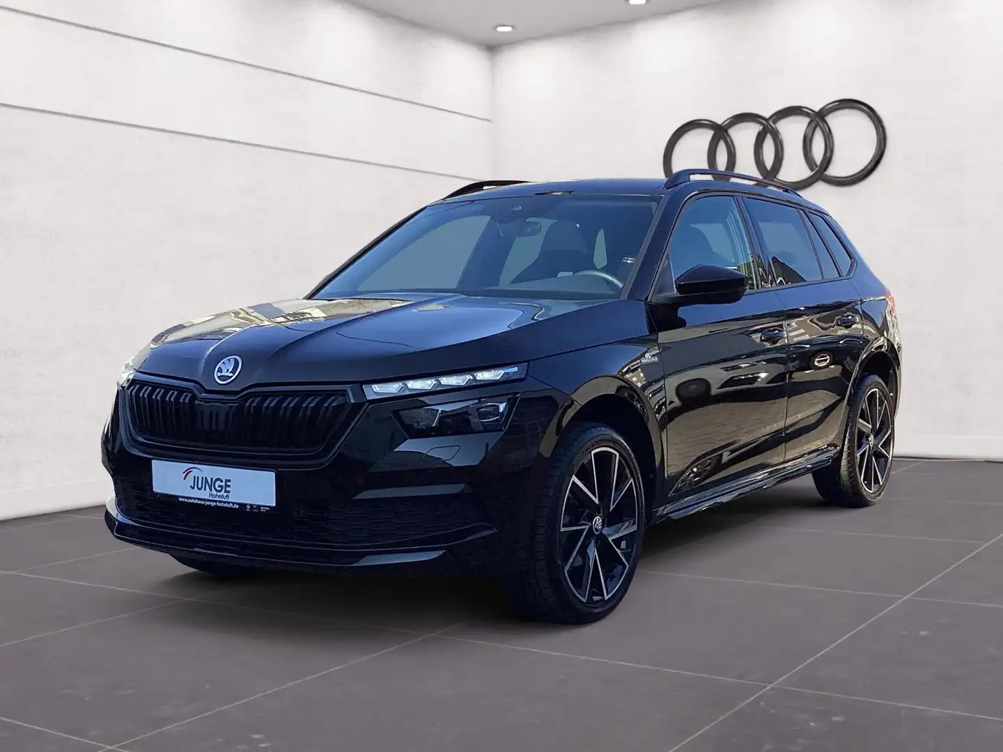 Skoda Kamiq 1.0 TSI APP PANO KAM LED 18" GRA PDC SHZ Schwarz - 2
