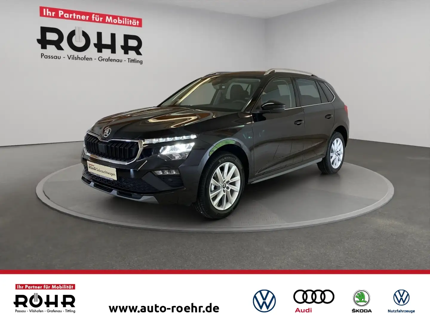 Skoda Kamiq Selection 130 Jahre 1.5 TSI DSG (Garantie 08/2030. Schwarz - 1