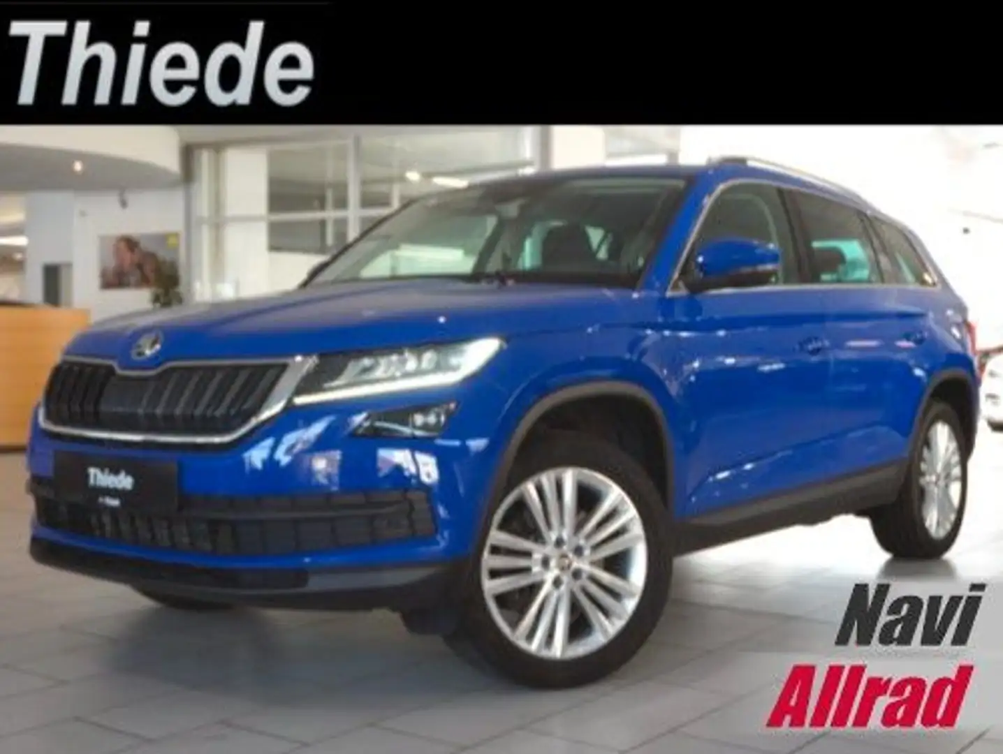 Skoda Kodiaq 2.0 TDI STYLE 4X4 DSG NAVI/LED/SHZ/SPORT Blau - 1