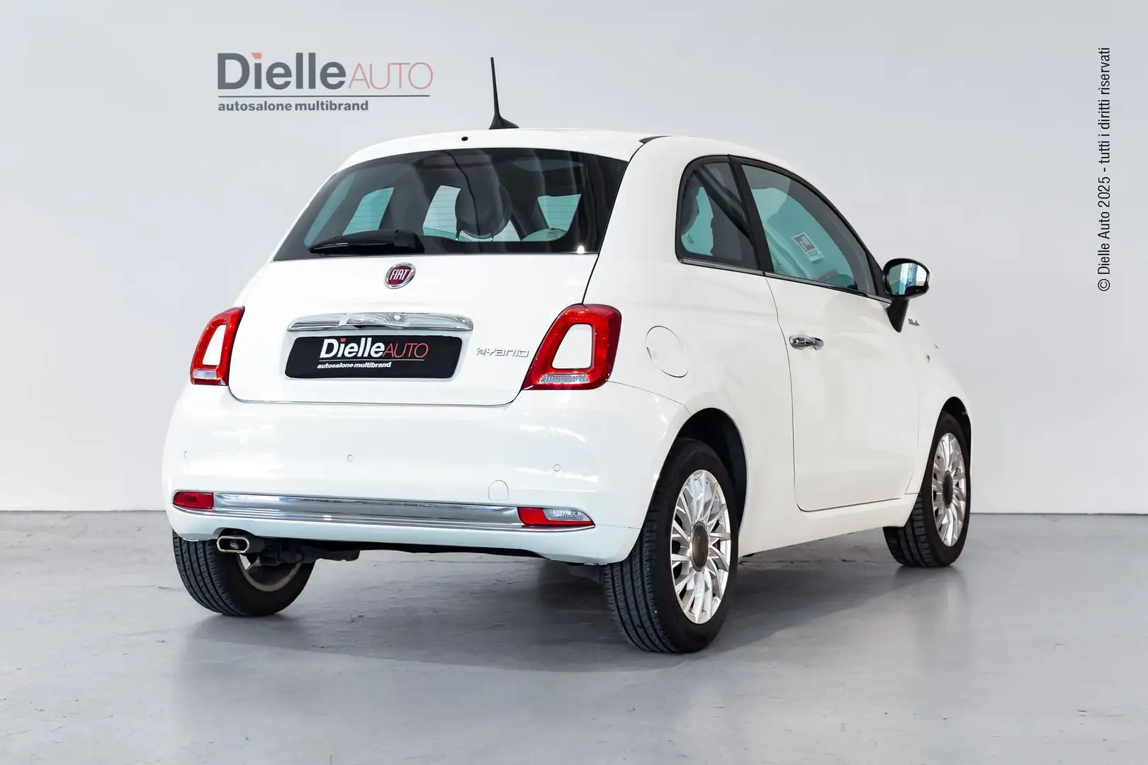 Fiat 500 500 1.0 Hybrid Dolcevita 70cv Blanc - 2
