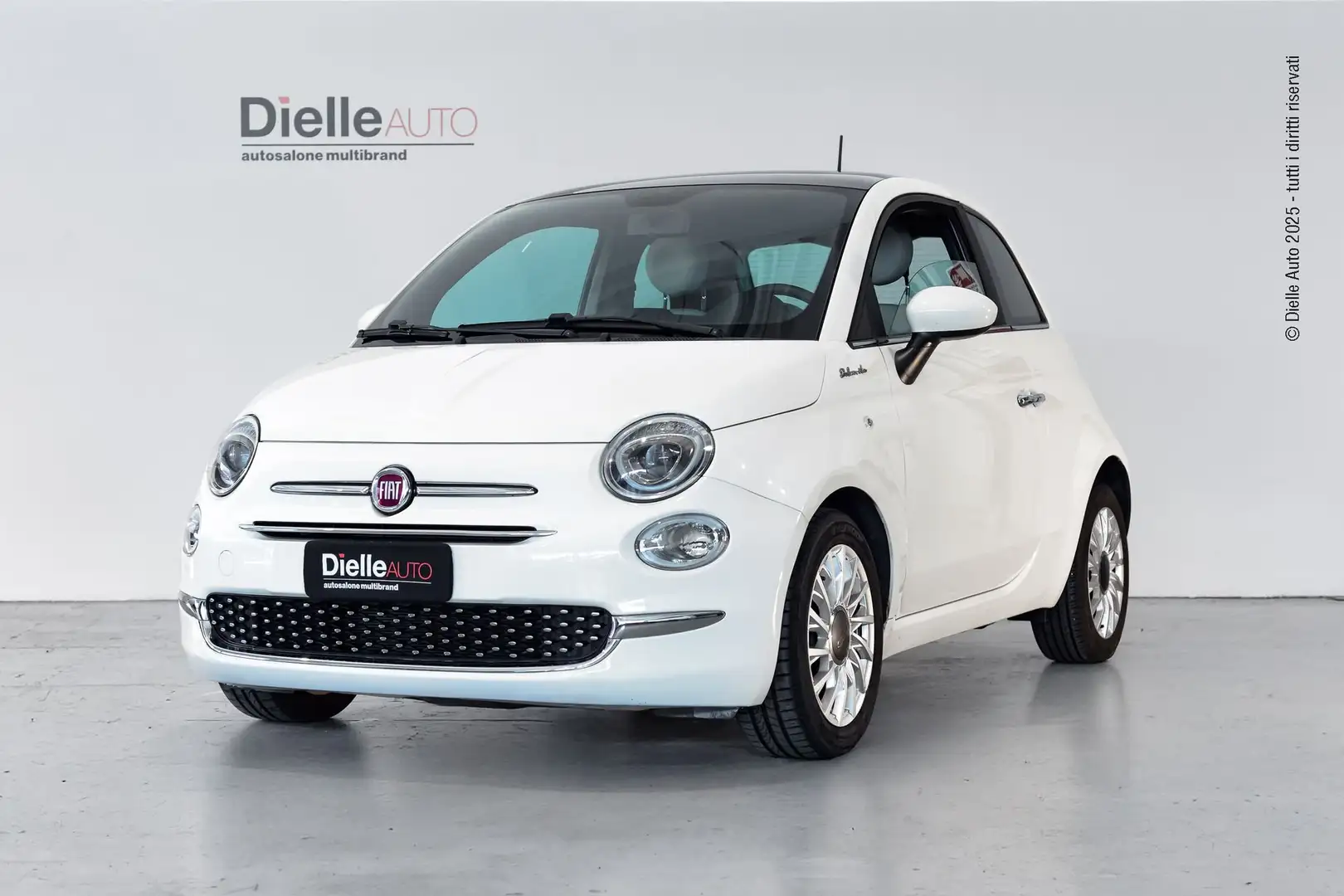 Fiat 500 500 1.0 Hybrid Dolcevita 70cv Blanc - 1