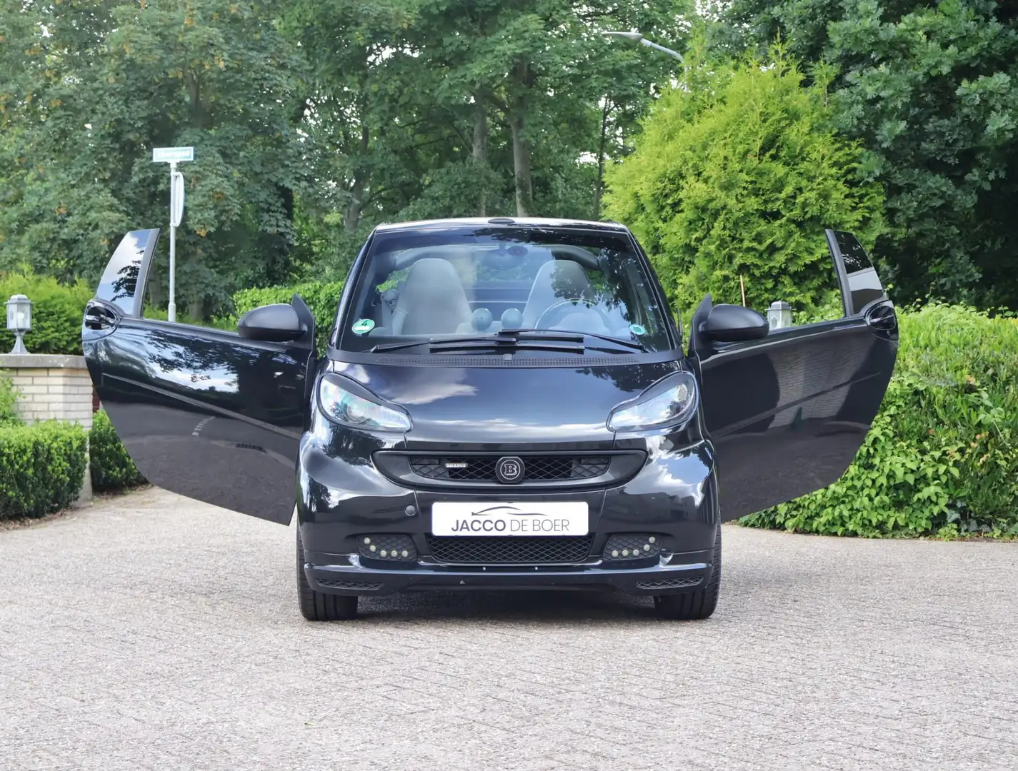 smart forTwo cabrio 1.0 BRABUS Xclusive Cabrio 109pk Carbon/Lee Zwart - 2