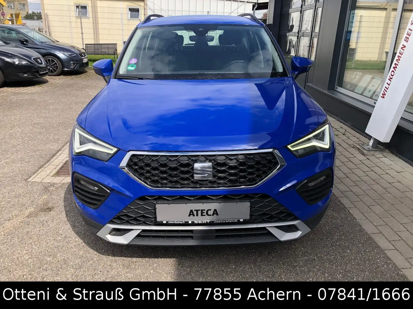 SEAT Ateca Style 1.5 Full-Link/SHZ/PDC Blau - 1