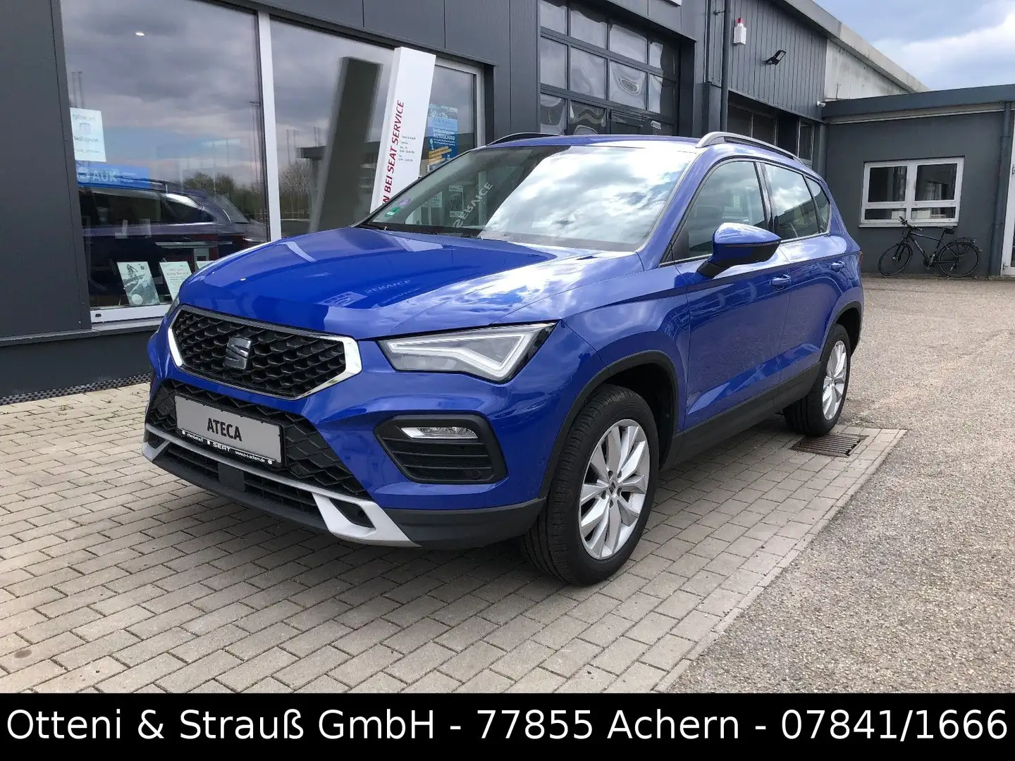 SEAT Ateca Style 1.5 Full-Link/SHZ/PDC Blau - 2