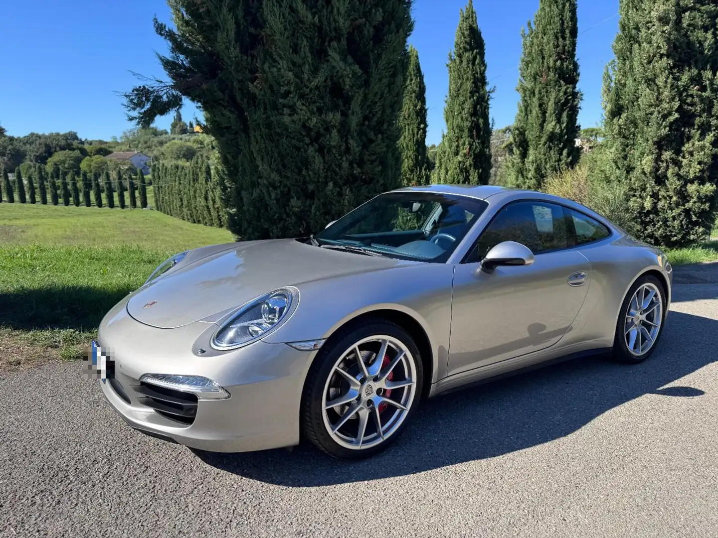 Porsche 991 3.8 Carrera 4S Coupé Zilver - 1