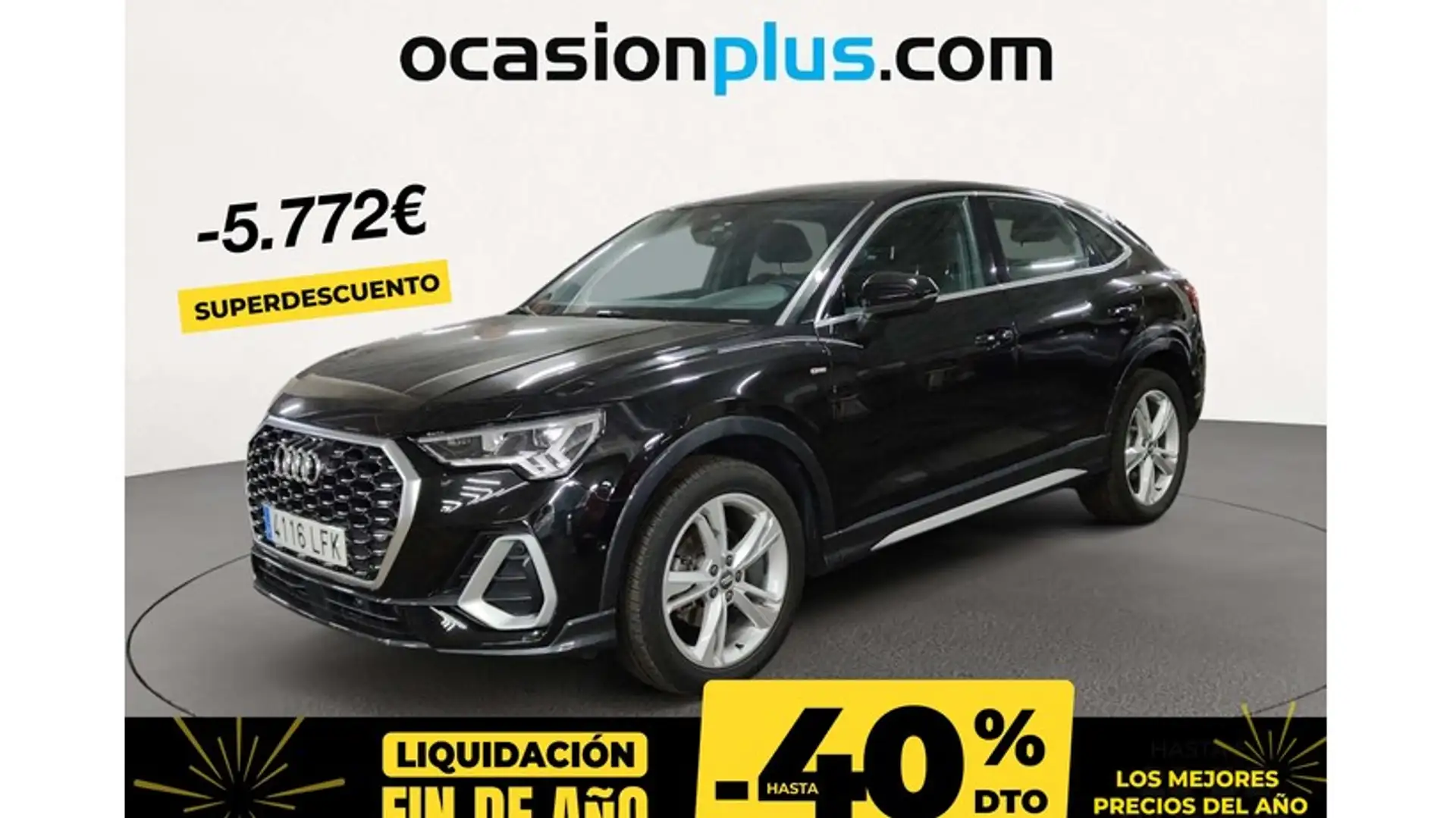 Audi Q3 Sportback 35 TFSI S line S tronic Noir - 1