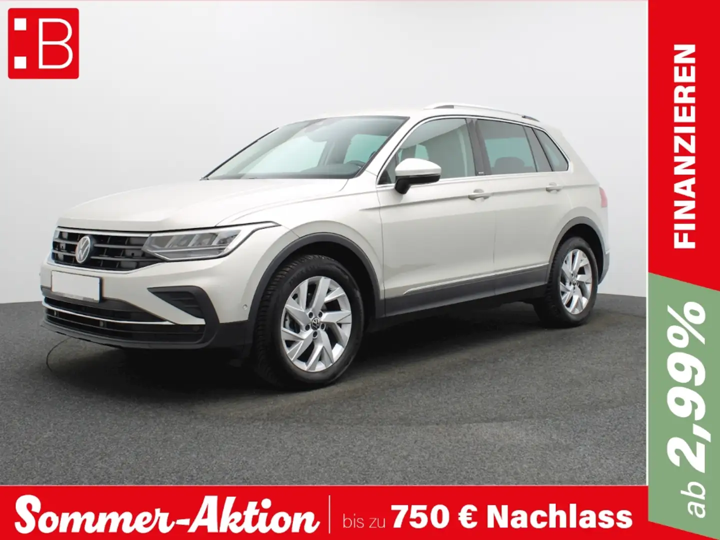 Volkswagen Tiguan 1.5 TSI DSG Move FAHRSCHULFAHRZEUG LED AHK ACC KAM Argent - 1