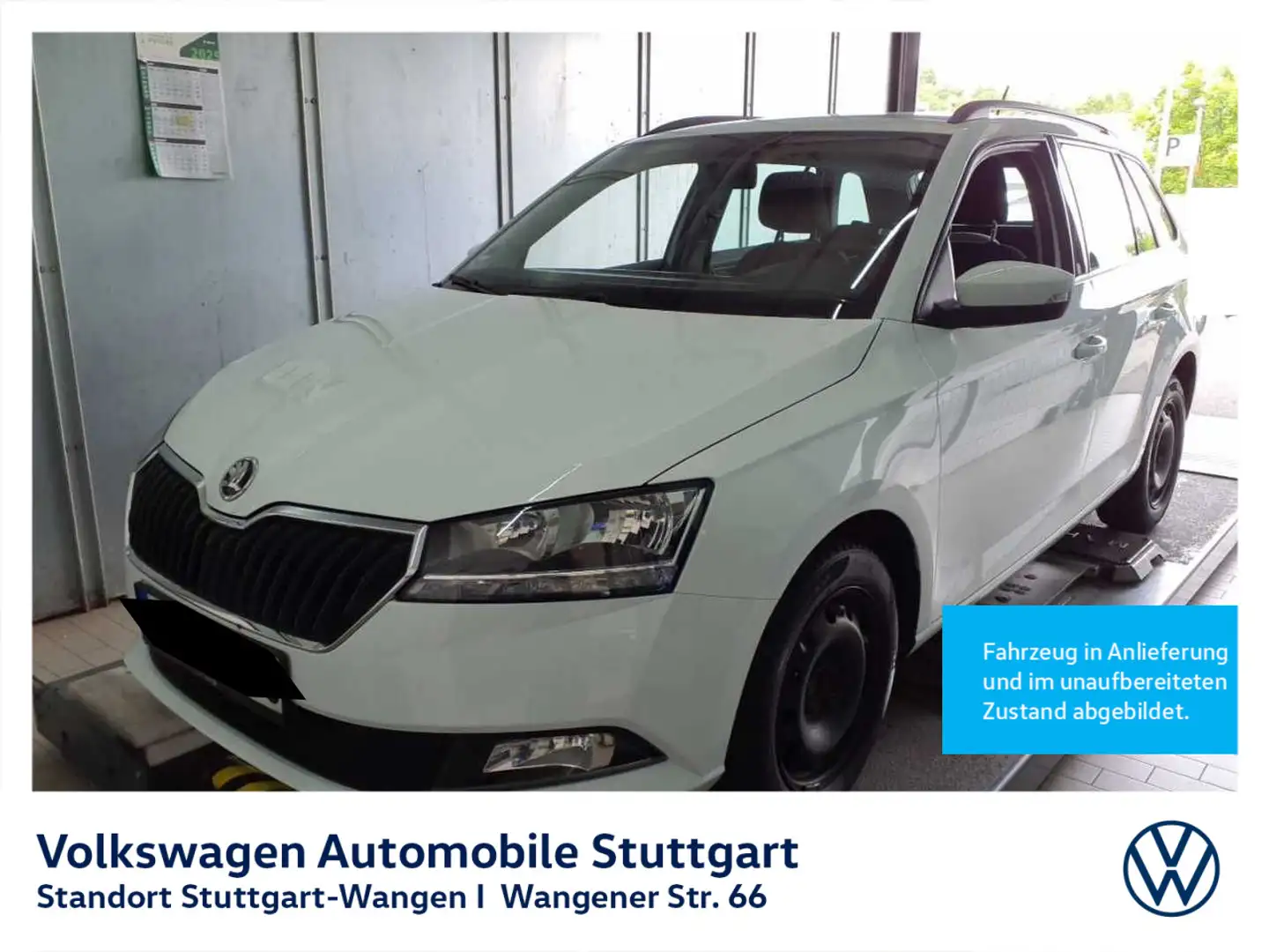 Skoda Fabia Combi 1.0 MPI Cool Plus Weiß - 1