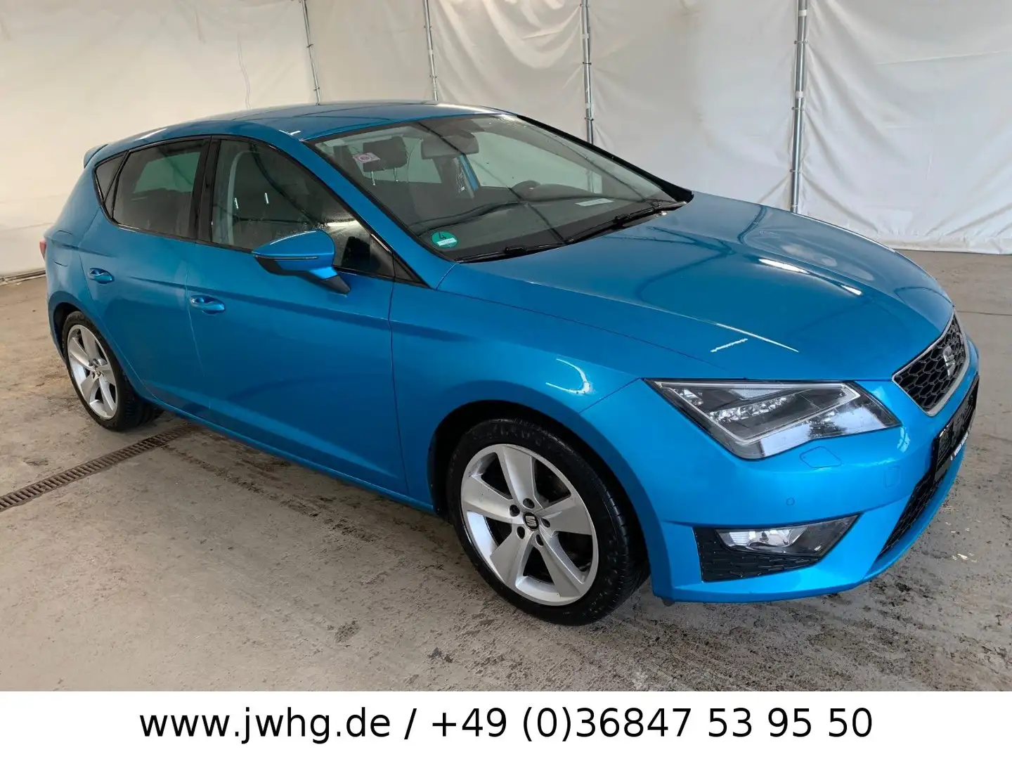 SEAT Leon FR LED Navi ALUS SportFW SpoSi Tempo Sound Modrá - 2