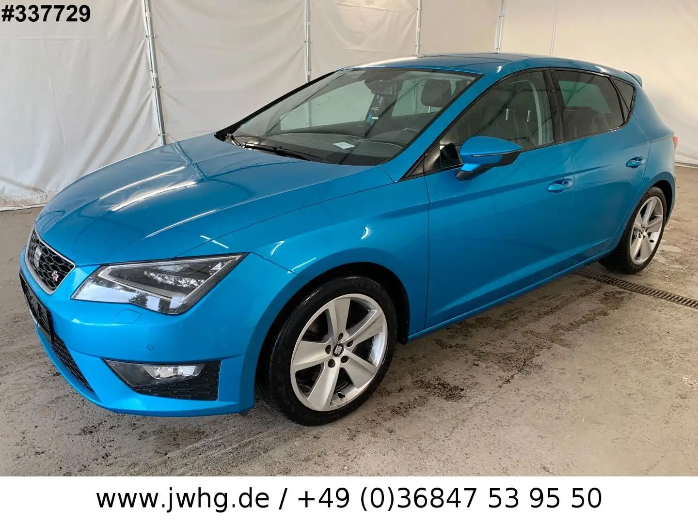 SEAT Leon FR LED Navi ALUS SportFW SpoSi Tempo Sound Modrá - 1