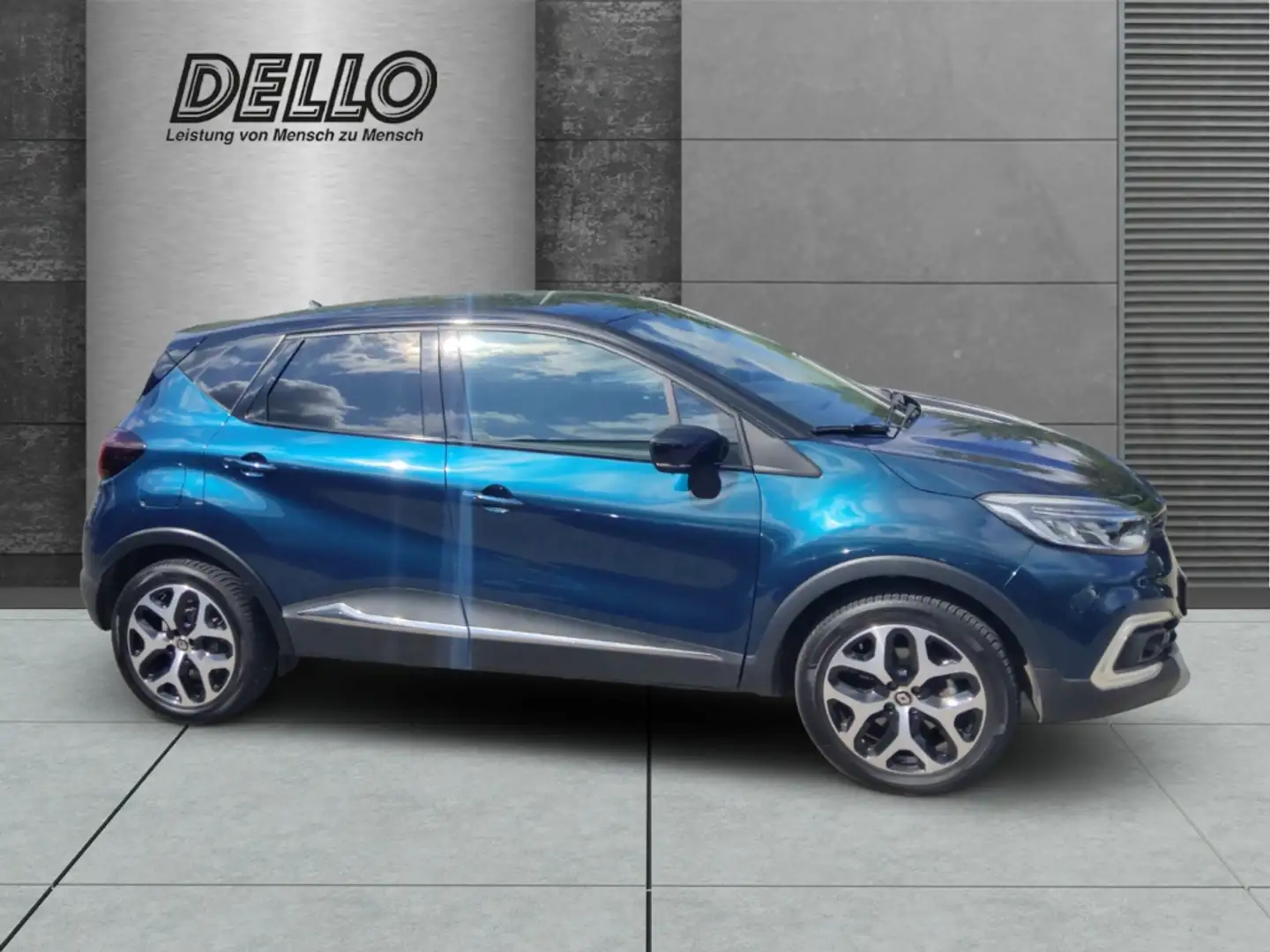 Renault Captur Collection 1.3 TCE 150 Navi LED Klimaautom Fahrerp Blau - 2