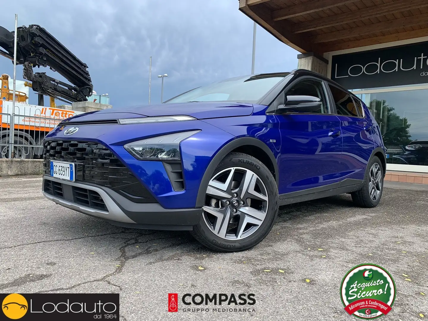 Hyundai BAYON Bayon 1.0 t-gdi 48V Xclass imt Blau - 1