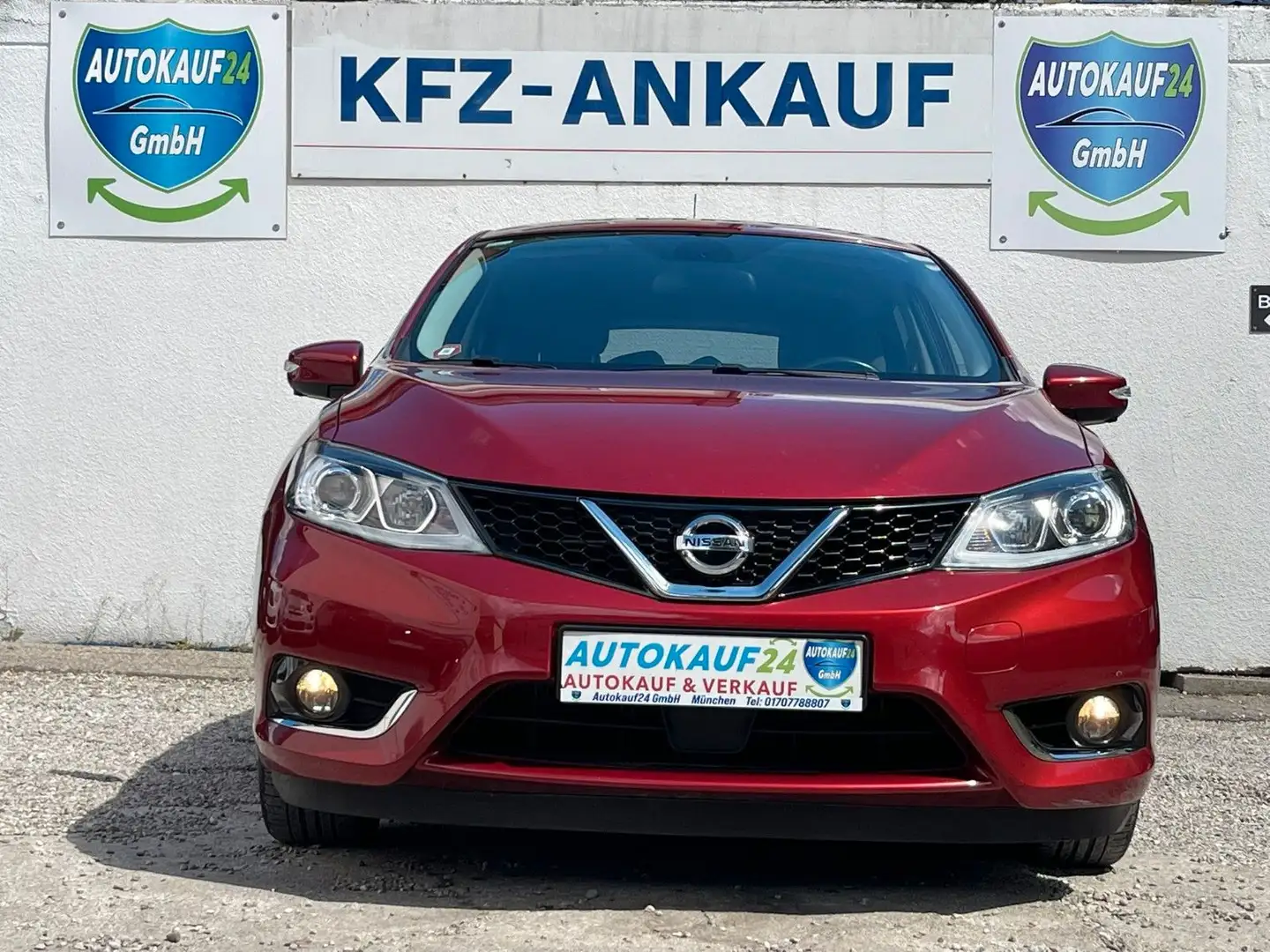 Nissan Pulsar Tekna*Leder *Kamera*Xenon*Navi*PDC*1-Hand Roşu - 2
